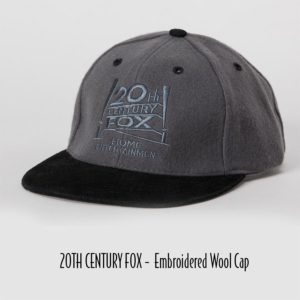 12-1 - 20TH CENTURY FOX - Embroidered Wool Cap