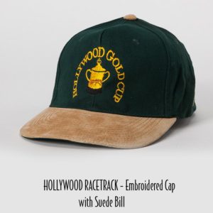 12-5 - HOLLYWOOD RACETRACK - Embroidered Cap with Suede Bill