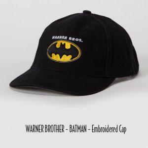 12-8 - WARNER BROTHER - BATMAN - Embroidered Cap