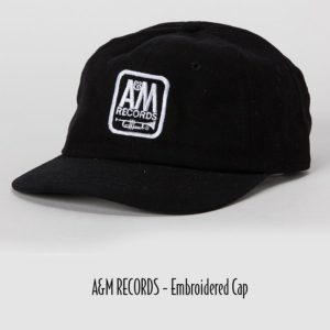 12-9 - A&M RECORDS - Embroidered Cap