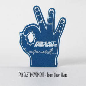 2-82 - Far East Movement Foam Cheer Hand