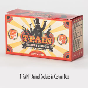 3-2 - T-PAIN - Animal Cookies in Custom Box